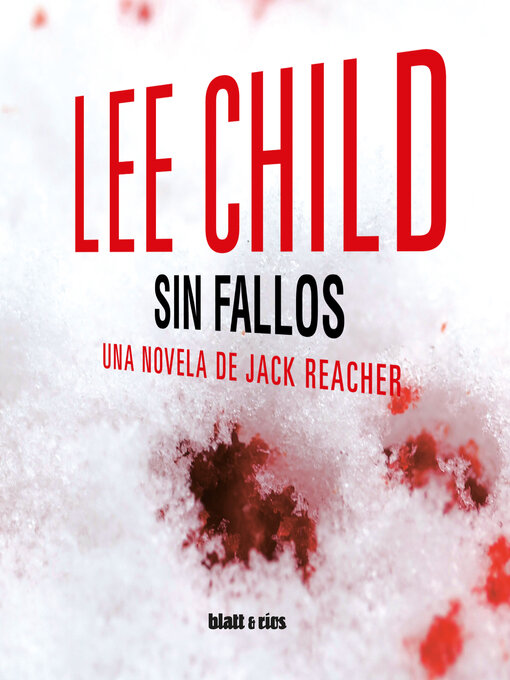 Title details for Sin fallos by Lee Child - Available